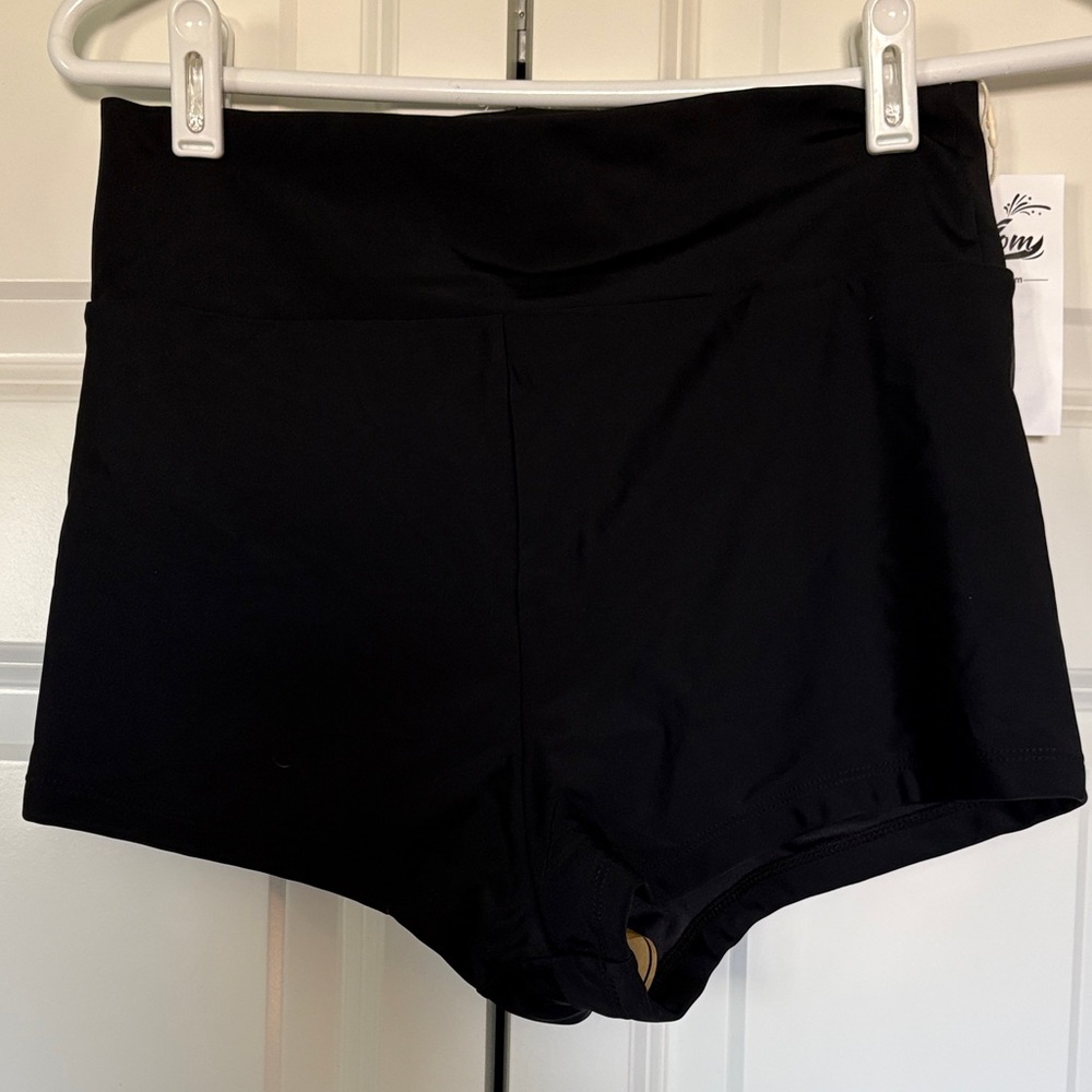 Women's Black Bike Shorts
